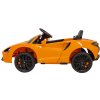 Detské elektrické auto McLaren Artura 4x4 s diaľkovým ovládaním a LED – Oranžová