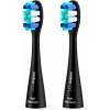 Náhradná hlavica k zubnej kefke Niceboy ION Sonic Lite Medium black 2 ks (SONIC-LITE-MEDIUM-BLACK)