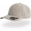 Atlantis Headwear Čepice Fam semišového vzhledu, 6 panelová COT33407007699-grey Šedá UNI