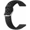 NEOGO SmartWatch Glam / Glam 2 Silicone Dots remienok, Black (SGA007C0101)
