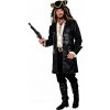 KABÁT DELUXE PIRÁTSKY TMAVOHNEDÝ STEAMPUNK XL