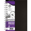 Daler Rowney Simply Sketch Book Simply Skicár 54 A5 100 g Black