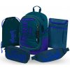 BAAGL SET 5 Core Logo modrý: batoh, peračník, vrecko, ľadvinka, obal na notebook GRS