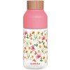 Plastová fľaša QUOKKA Tritan Ice - Pink Flowers 570 ml