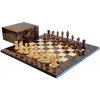 Luxusné šachové súpravy Ebony Winchester Makassar Combination