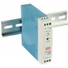 MeanWell MDR-20-5 zdroj DIN, 85÷264V AC, 120÷370V DC, 5V 0÷3.0A