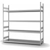 Regál so širokými policami z ocele, základné pole, 4 úrovne, police š 2500mm, 2570x635x2500 mm