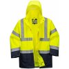 Portwest S766 ESSENTIAL Reflexná bunda 5v1 4XL, Fluorescenčno žltá-Námornícka modrá