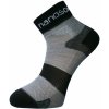 nanosox SPORT CYCLON ponožky .42-43 .čierna a sivá