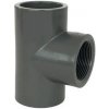 Fip PVC tvarovka - T-kus 90° 50 mm x 50 mm x 1 1/2“ int., DN=50 mm / 1 1/2“, d=63 mm, lepenie / vnútorný závit