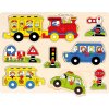 Bino vkládací puzzle doprava