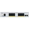Catalyst C1000-16P-2G-L, 16x 10/100/1000 Ethernet PoE+ ports and 120W PoE budget, 2x 1G SFP uplinks C1000-16P-2G-L-RF