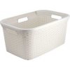 Curver koš na čisté prádlo RATTAN 60x40x24cm PH KRÉM