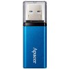 Apacer USB flash disk, USB USB 3.2 Gen1, 256GB, AH25C, modrý, AP256GAH25CU-1, USB A, s krytem