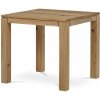 Autronic DS-F080 DUB Stôl jedálenský 80x80x75 cm, masív dub, povrchová úprava olejom