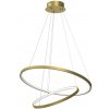 EUlight Závesné LED svietidlo Hoop, 2x LED 51w, 4000k, g