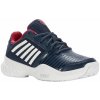 Juniorská obuv K-Swiss Court Express Omni JR - blue opal/white/lollipop - Modrý, Tyrkysový (33,5)