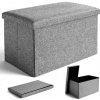 Úložná taburetka DIEGO XL sivá