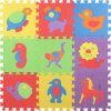 Teddies Penové puzzle Zvieratá 29x29x1cm 10ks