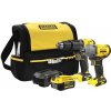 STANLEY SFMCK217M1S aku súprava SFMCD715 + SFMCF920, FATMAX V20, 18V/4Ah