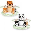 Stojan na muffiny papierový tiger / panda