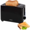 Bomann TA 6065 CB black 2 Slice Toaster