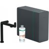 Hansgrohe Aqittura M91 kuchynská batéria s filtrom stojánková čierna 76837670