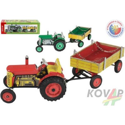 KOVAP Traktor Zetor retro model 1:25 plechový k natažení na klíček Kov 0395  od 60,94 € - Heureka.sk