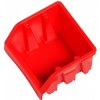 LUX-TOOLS Dielenský skladovací box Basic červený veľ. 1