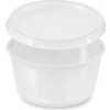 Wimex Miska PP okrúhla priehľadná 250ml + viečko