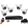Monitorrs Security AHD 5 kamerový set 2 MPix Dome (6196K5) (Monitorrs Security)