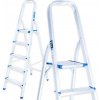 Hliníkový rebrík,150kg, 5-stupňový, skladací | GEKO