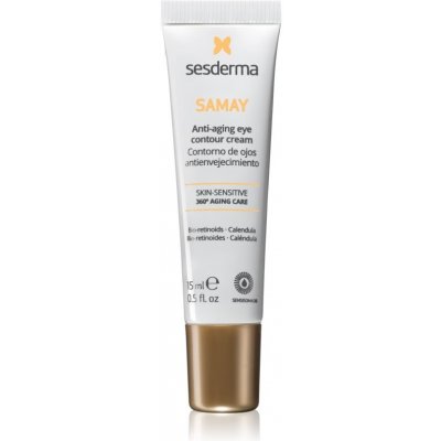 Sesderma Samay Anti-Aging Eye Contour Cream protivráskový očný krém redukujúci opuchy a tmavé kruhy 15 ml