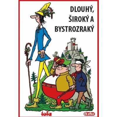 Efko Dlhý Široký a Bystrozraký RETRO