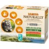 Kapsičky IAMS Cat Naturally Senior výběr z mořských a suchozemských mas v omáčce multipack 1020g