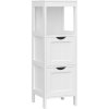 Vasagle Samostatne stojaca komoda, biela.