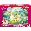 Schmidt puzzle SCHLEICH / BAYALA Kúzelní jednorožci 100 dielikov + figúrka