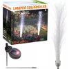 Interlook FLD-45-BIELA | Vonkajšie solárne LED lampy prskavky | 90 cm, 600 mAh