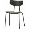Vitra Moca dark oak seat / basic dark base