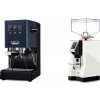 Gaggia New Classic E24, blue + Eureka Mignon Perfetto, CR white