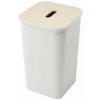 ORTHEX COLLECT Kôš na bielizeň, odpad 53 l biely + drevené veko
