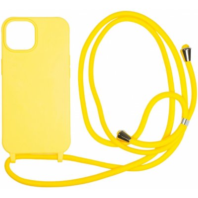 Kryt na mobil Mobile Origin Lanyard Case Yellow iPhone 15 (LYC-S-YLW-15)