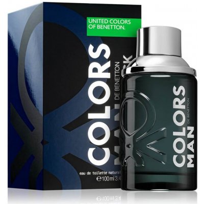 Benetton Colors Man Black toaletná voda pánska 100 ml