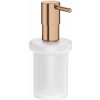 Dávkovač tekutého mydla Grohe Essentials, teplý lesk Sunset 40394DA1