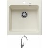 Blanco NAYA 5 biela soft 527127 + Blanco MIDA chróm 517742