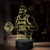 Beling 3D lampa,LeBron James, 16 farebná QX31