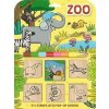 Jiri Models Sada razítek 5 1 s voskovkou ZOO