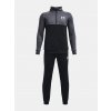 Chlapčenská súprava Under Armour UA CB Knit Track Suit Čierna YLG