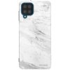 Picasee silikónový prehľadný obal pre Samsung Galaxy A12 A125F - White marble