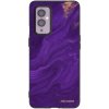 Picasee silikónový čierny obal pre OnePlus 9 - Purple